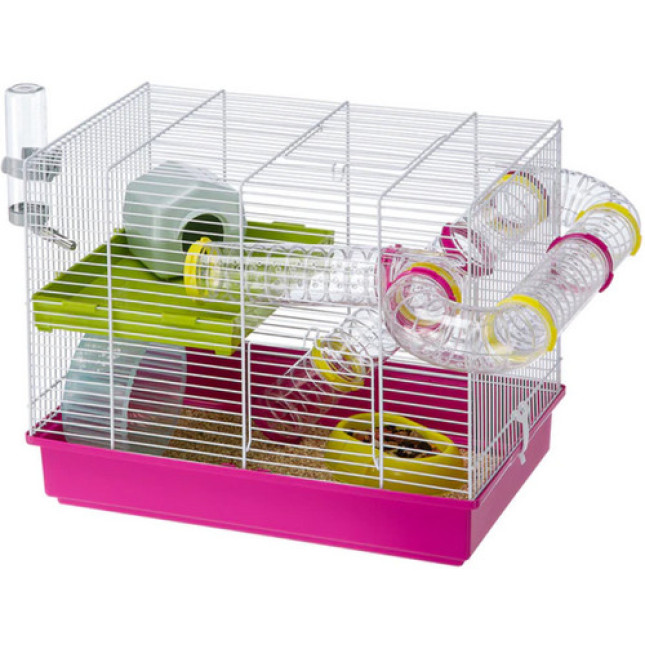 Κλουβί για χάμστερ Ferplast Cage Laura White 46×29,5×37,5cm