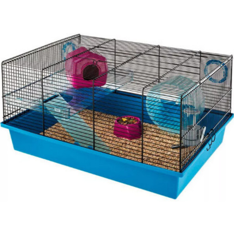 Κλουβί για χάμστερ Ferplast Cage Milos Medium Black 58x38x30.5cm