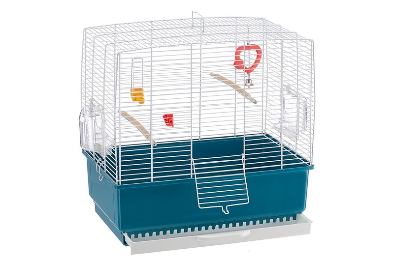 Κλουβί για πτηνά Ferplast Cage Record 3 White 49x30x48,5h cm
