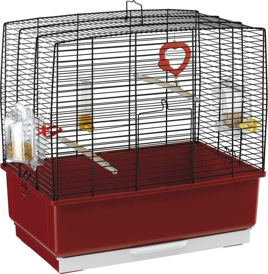Κλουβί για πτηνά Ferplast Cage Record 3 Black 49x30x48,5h cm
